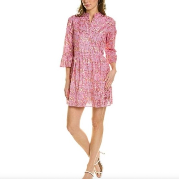 Jude Connally Faith Shift Dress, Hidden Zebra Print - Picture 1 of 6